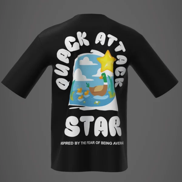 Quack Attack Puff Oversized T-Shirt - Image 6