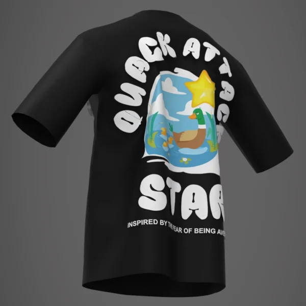 Quack Attack Puff Oversized T-Shirt