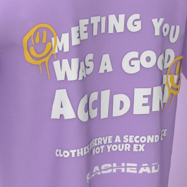Slashead Meeting You Oversized T-Shirt - Image 3