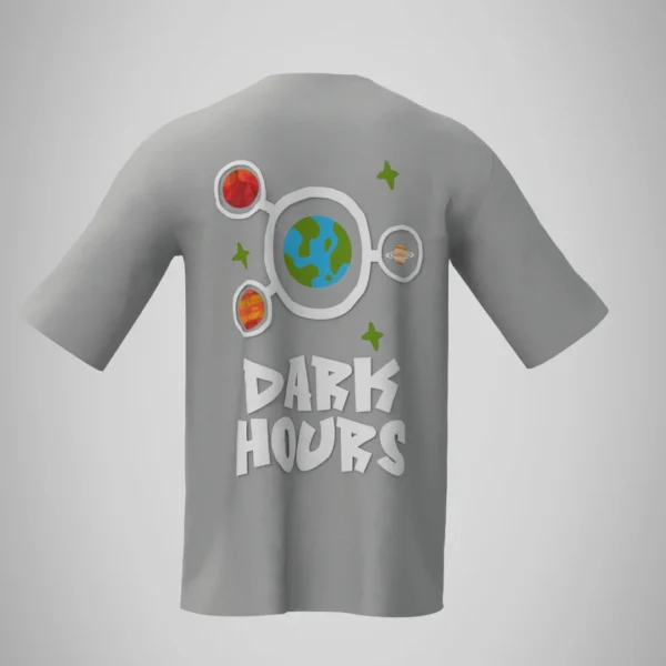 Dark Hours Oversized T-Shirt - Image 3