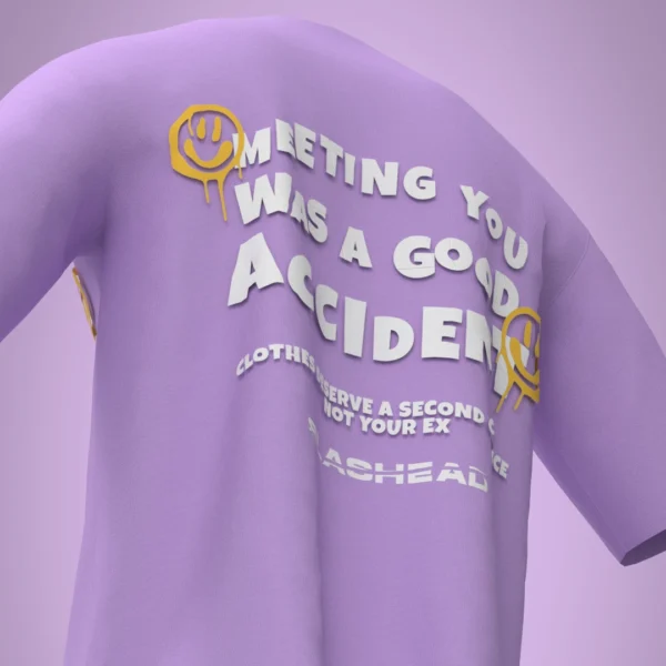 Slashead Meeting You Oversized T-Shirt
